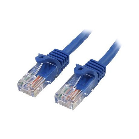 StarTech.com Cavo di rete ethernet antigroviglio RJ45 UTP Categoria 5e Cat 5e - Cavo patch da 30cm - Blu - Cavo patch - RJ-45 (