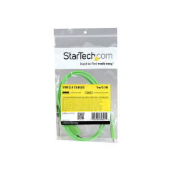 StarTech.com Cavo di sincronizzazione e di ricarica USB a Micro USB slim per Smartphone e Tablet Android - A a Micro B slim da 