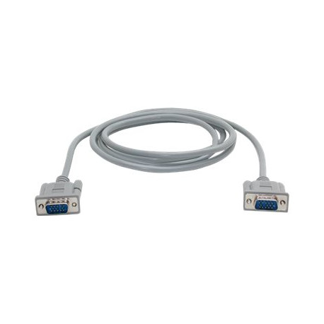 StarTech.com Cavo VGA HD15 per Monitor da 3m - Grigio - M/M - Cavo VGA - HD-15 (VGA) (M) a HD-15 (VGA) (M) - 3 m - grigio - per