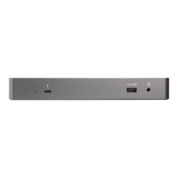 StarTech.com Docking Station Thunderbolt 3 con Compatibilità USB-C per Portatili, Dual DP 4K 60Hz per macOS & Windows, 5 Porte 