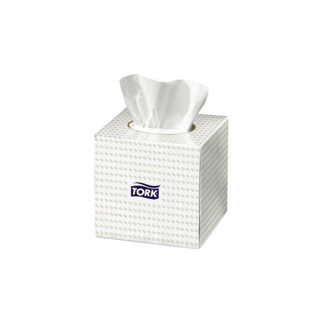 Tork Premium Cube - Fazzolettini - 129 g - 100 fogli - bianco