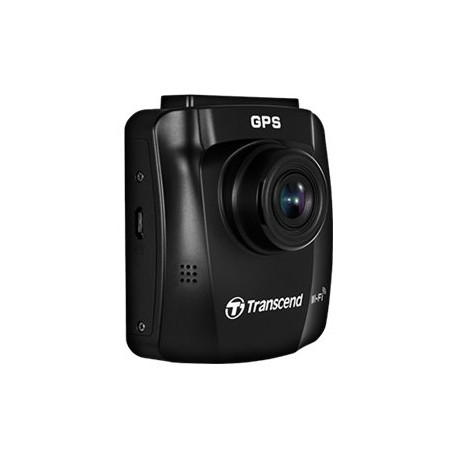 Transcend DrivePro 250 - Dash cam - 1080p / 60 fps - Wi-Fi - GPS / GLONASS - sensore G