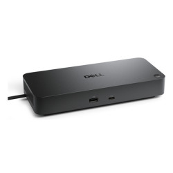 DELL Pro Dock WD25Z, Cablato, USB 3.2 Gen 2 (3.1 Gen 2) Type-C, 130 W, 2500 Mbit/s, Nero, 1,25 Gbit/s