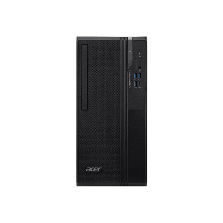 Acer Veriton S2 VS2720G - Mid tower Core i3 12100 / fino a 4.3 GHz - RAM 8 GB - SSD 256 GB - UHD Graphics 730 - Gigabit Etherne