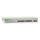 Allied Telesis AT GS950/10PS - Switch - gestito - 8 x 10/100/1000 (PoE+) + 2 x combo Gigabit SFP - desktop, montabile su rack, 