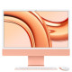 Apple iMac 24' con display Retina 4,5K Chip Apple M3 con CPU 8-core e GPU 10-core - Arancione