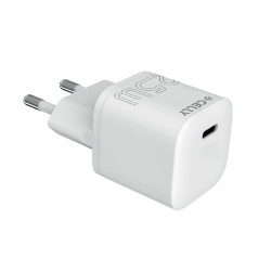 Celly - UCTC1USBC25W - Ultra Compact Wall Charger 25W ULTRA COMPACT