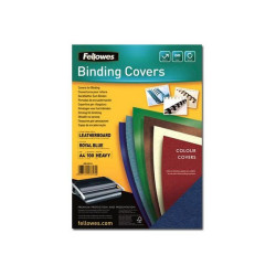 Fellowes Delta - A4 (210 x 297 mm) - blu reale - 250 g/m² - 100 pezzi copertina per rilegatura