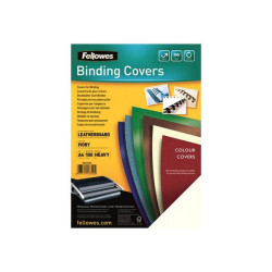 Fellowes FSC Certified - A4 (210 x 297 mm) - avorio - 250 g/m² - 100 pezzi copertina per rilegatura - per Fellowes Galaxy 500, 