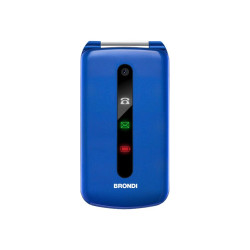 Brondi PRESIDENT - Telefono con funzionalità - dual SIM - RAM 1 GB - microSD slot - display LCD - 240 x 320 pixel - rear camera