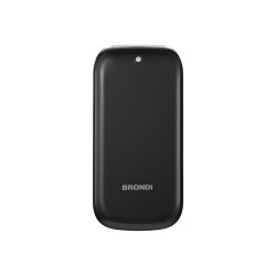 Brondi STONE+ - Telefono con funzionalità - dual SIM - microSD slot - 320 x 240 pixel - rear camera 1,3 MP - nero