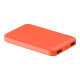 Celly Energy - Powerbank - 5000 mAh - 18.5 Wh - 2.1 A - 2 connettori di uscita (USB) - arancione