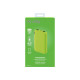 Celly Energy - Powerbank - 5000 mAh - 18.5 Wh - 2.1 A - 2 connettori di uscita (USB) - giallo