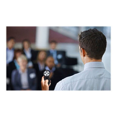 Kensington Si600 Wireless Presenter with Laser Pointer - Telecomando presentazioni - 4 pulsanti - RF - nero