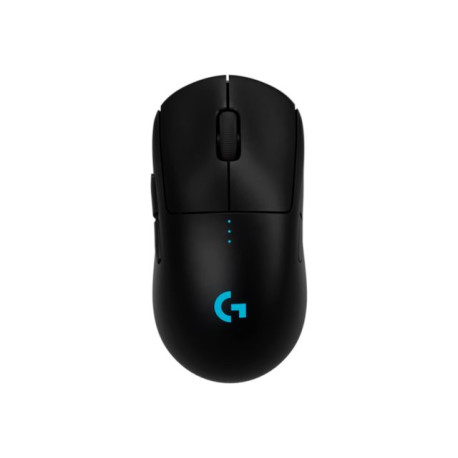 Logitech G PRO 2 - Mouse - da gaming - per destrorsi e per sinistrorsi - ottica - 8 pulsanti - senza fili, cablato - 2.4 GHz, U