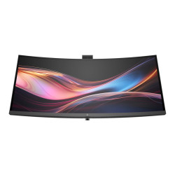 HP 734pm - Series 7 Pro - monitor a LED - curvato - 34" - 3440 x 1440 WQHD @ 120 Hz - IPS Black - 400 cd/m² - 2000:1 - DisplayH