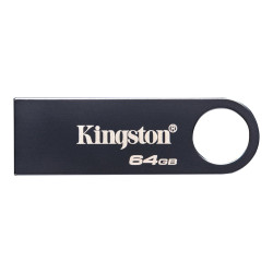 Kingston DataTraveler SE9 G3 - Chiavetta USB - 64 GB - USB 3.2 Gen 1 - nickel scuro