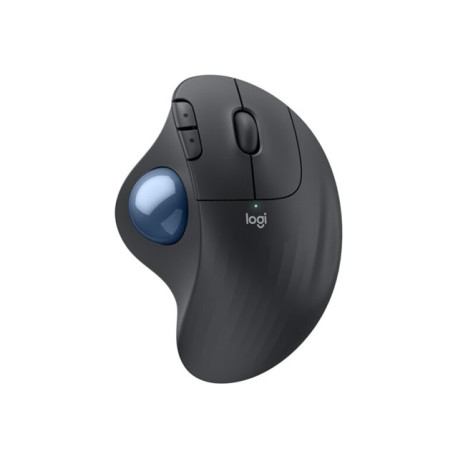 Logitech Ergo Series ERGO M575S - Trackball - ergonomico - ottica - 5 pulsanti - senza fili - Bluetooth, 2.4 GHz - ricevitore U