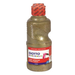 FLACONE 250ML TEMPERA ORO GLITTER