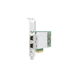 HPE 521T - Adattatore di rete - PCIe 3.0 x8 - 10Gb Ethernet x 2 - per Apollo 4200 Gen10- ProLiant DL360 Gen10