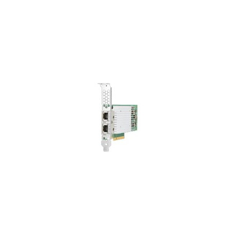 HPE 521T - Adattatore di rete - PCIe 3.0 x8 - 10Gb Ethernet x 2 - per Apollo 4200 Gen10- ProLiant DL360 Gen10