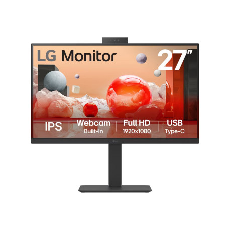 LG 27BA850-B - BA850 Series - monitor a LED - 27" - 1920 x 1080 Full HD (1080p) @ 100 Hz - IPS - 250 cd/m² - 1300:1 - 5 ms - HD