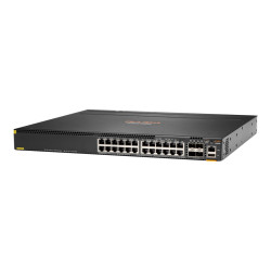 HPE Aruba 6300M - Switch - L3 - gestito - 24 x 10/100/1000 (PoE+) + 4 x 1 Gigabit / 10 Gigabit / 25 Gigabit / 50 Gigabit SFP56 