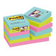 Foglietti Post-it Super Sticky 47 6 mm x 47 6 mm 12 blocchetti da 90 fogli Cosmic