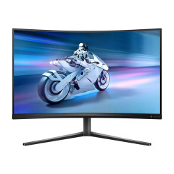 Philips Evnia 5000 32M2C5500W - Monitor a LED - gaming - curvato - 32" (31.5" visualizzabile) - 2560 x 1440 QHD @ 240 Hz - VA -