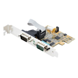 Startech Scheda Seriale PCI Express a 2 porte Scheda di interfaccia seriale da PCIe a RS232 (DB9)