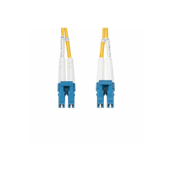 StarTech.com 10m (32.8ft) LC to LC (UPC) OS2 Single Mode Duplex Fiber Optic Cable, 9/125µm, Laser Optimized, 10G, Bend Insensit