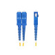 StarTech.com 15m (50ft) LC to SC (UPC) OS2 Single Mode Duplex Fiber Optic Cable, 9/125µm, Laser Optimized, 10G, Bend Insensitiv