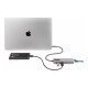 StarTech.com 3-Port USB-C Hub with 2.5 Gigabit Ethernet and 100W Power Delivery Passthrough Laptop Charging, USB-C to 2x USB-A/