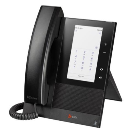 Telefoni IP e VoIP - Telefono multimediale Poly CCX 400 MS e abilitato per PoE