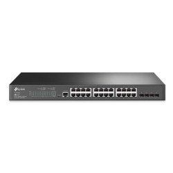 TP-LINK Switch Managed L2 con 24 Porte Gigabit e 4 Slot SFP | JetStream by Omada Switch - TL-SG3428