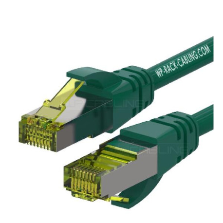 WP Europe PATCH UUTP CAT6A, AWG 26, Verde, 2 mt