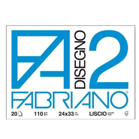 Album da disegno Fabriano F2 in punto metallico