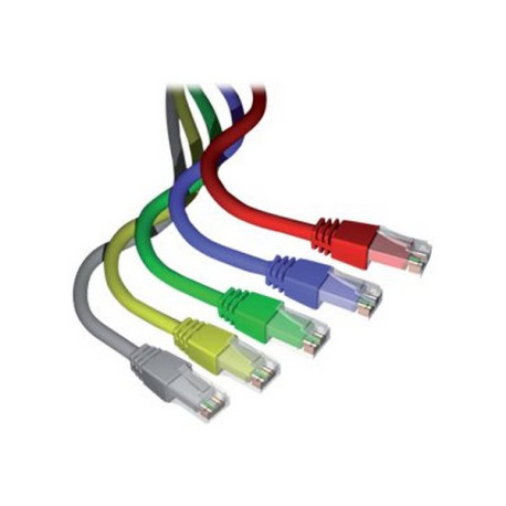 Brand-Rex Cat6Plus - Cavo patch - RJ-45 (M) a RJ-45 (M) - 2 m - UTP - CAT 6+ - stampato - grigio