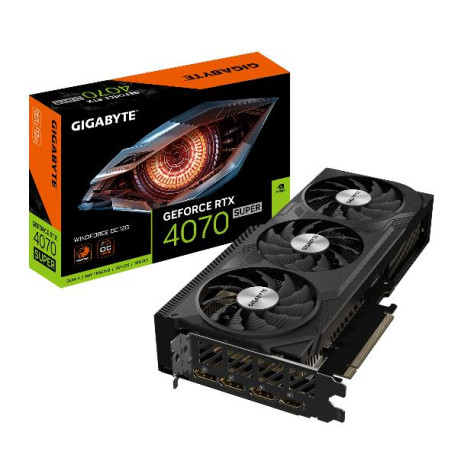 Gigabyte - GeForce RTX™ 4070 SUPER WINDFORCE OC 12GD