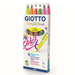 Giotto Turbo Soft Brush FLUO 6 pz