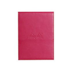 RHODIA Rhodiarama - Blocchetto - graffettato - N°12 - 85 x 120 mm - 80 fogli / 160 pagine - carta bianca - righe - con copertin