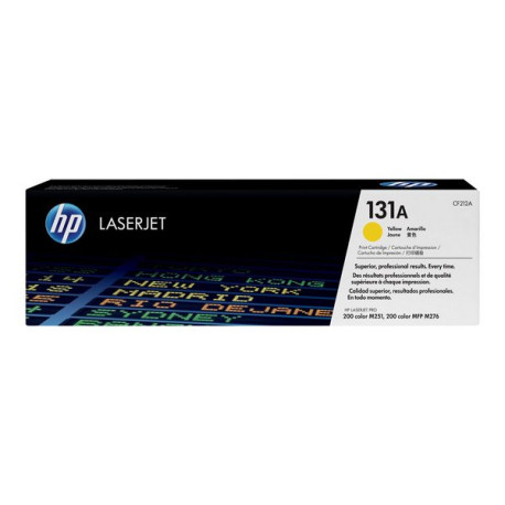 HP 131A - Giallo - originale - LaserJet - cartuccia toner (CF212A) - per LaserJet Pro 200 M251n, 200 M251nw, MFP M276n, MFP M27