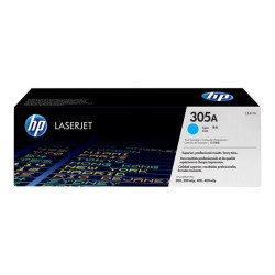 HP 305A - Ciano - originale - LaserJet - cartuccia toner (CE411A) - per LaserJet Pro 300 color M351a, 300 color MFP M375nw, 400