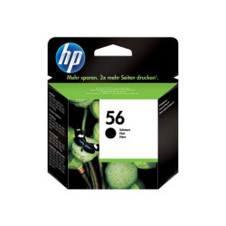 HP 56 - 19 ml - nero - originale - cartuccia d'inchiostro - per Deskjet 51XX- Officejet 42XX, 56XX, J5508, J5520- Photosmart 75