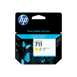 HP 711 - 29 ml - giallo - originale - DesignJet - cartuccia d'inchiostro - per DesignJet T100, T120, T120 ePrinter, T125, T130,