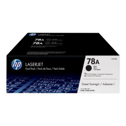 HP 78A - Confezione da 2 - nero - originale - LaserJet - cartuccia toner (CE278AD) - per LaserJet Pro M1536dnf, P1566, P1606DN,