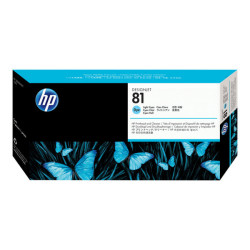 HP 81 - 13 ml - cyan chiaro - testina di stampa con detergente - per DesignJet 5000, 5000ps, 5000ps uv, 5000uv, 5500, 5500 uv, 