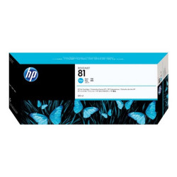 HP 81 - 680 ml - ciano - originale - cartuccia d'inchiostro - per DesignJet 5000, 5000ps, 5000ps uv, 5000uv, 5500, 5500 uv, 550