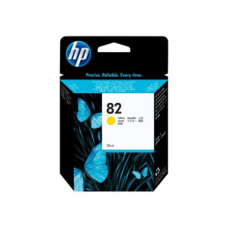 HP 82 - 69 ml - giallo - originale - cartuccia d'inchiostro - per DesignJet 10, 120, 20, 50, 500, 510, 800, 815, 820- Designjet