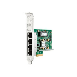 HPE 331T - Adattatore di rete - PCIe 2.0 x4 profilo basso - Gigabit Ethernet x 4 - remarketing - per ProLiant DL360 Gen10, DL38